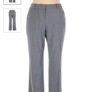 Talbots women wool pants grey size 6